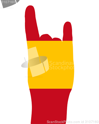 Image of Spanish finger signal