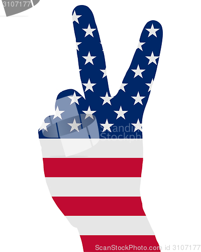 Image of american finger sign 