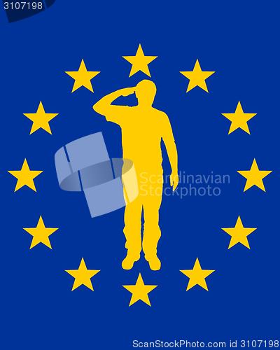 Image of European salute