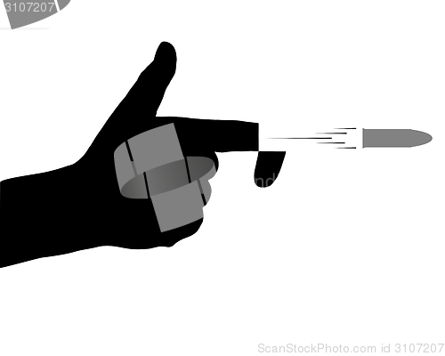 Image of Shooting with handgun