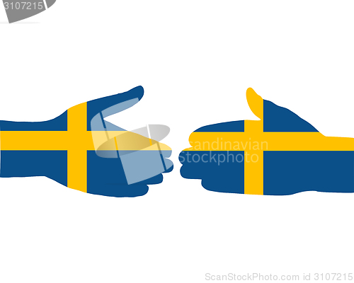 Image of Swedish handshake