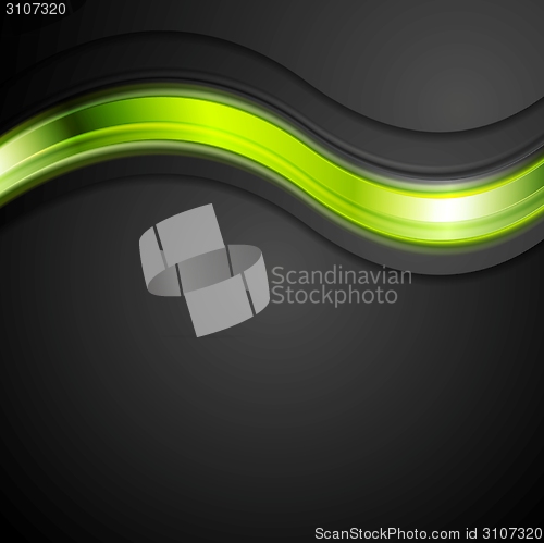 Image of Bright corporate wavy background