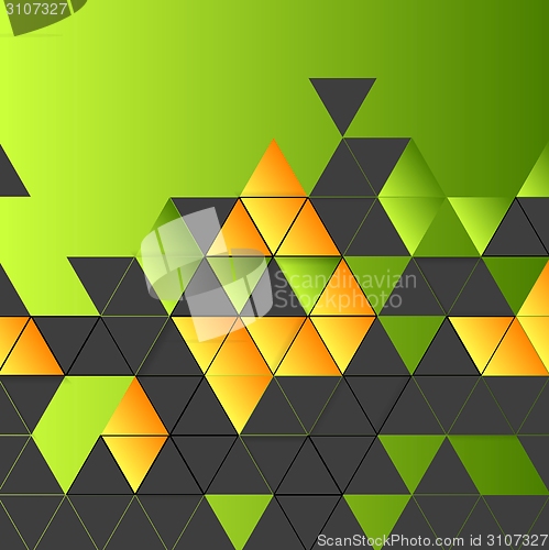 Image of Abstract tech colorful background