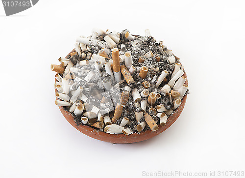 Image of full ashtray