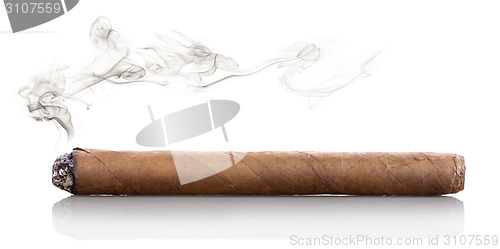 Image of Smoking cigar