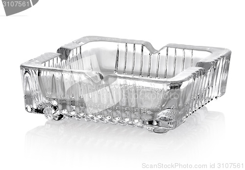 Image of Beautiful glass ashtray