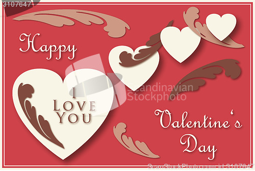 Image of Valentine's greeting card