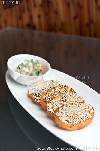Image of Thai Shrimp Sesame Toasts