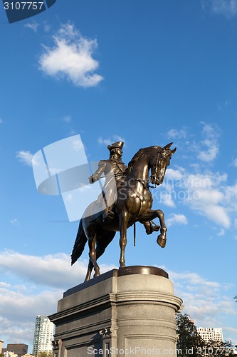 Image of Boston George Washington Statue