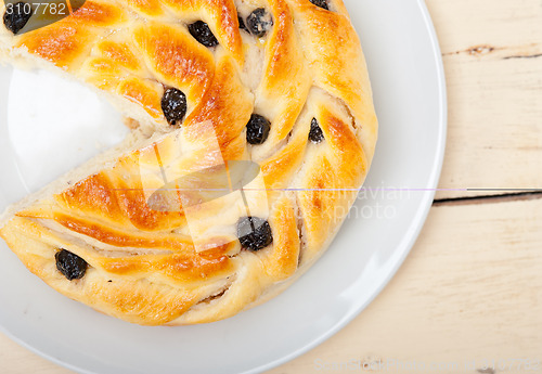 Image of blueberry bread cake dessert 