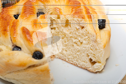 Image of blueberry bread cake dessert 