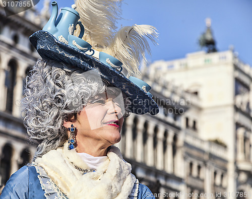 Image of Disguised Woman