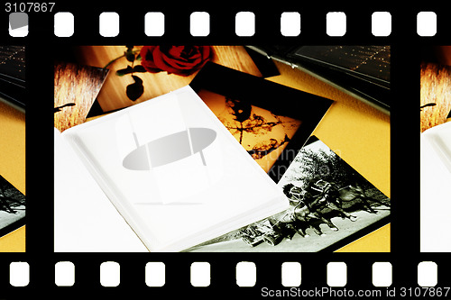 Image of Photo Album with copy space