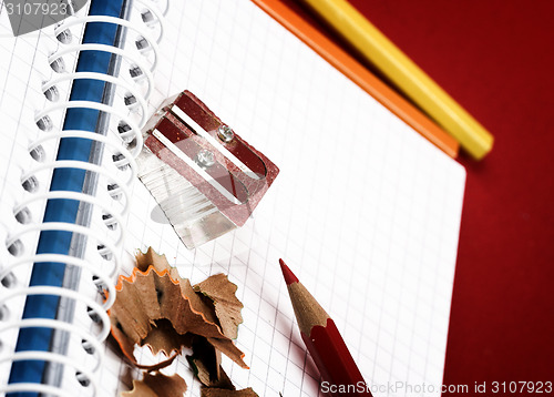 Image of Pencil and agenda