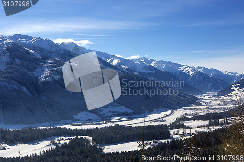 Image of Mountain landscape in Austrian Alps