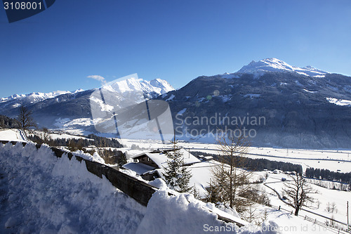 Image of Mountain landscape in Austrian Alps