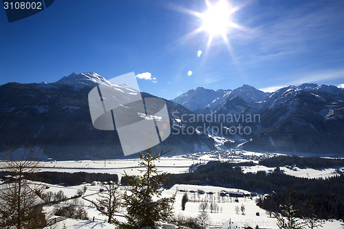 Image of Mountain landscape in Austrian Alps