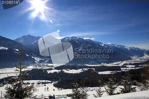 Image of Mountain landscape in Austrian Alps