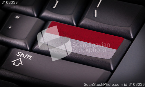 Image of Flag on keyboard