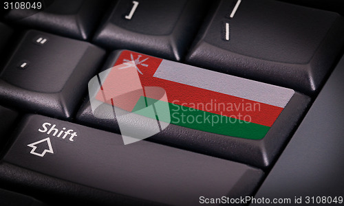 Image of Flag on keyboard