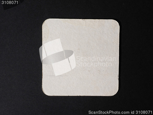 Image of Beermat drink coaster