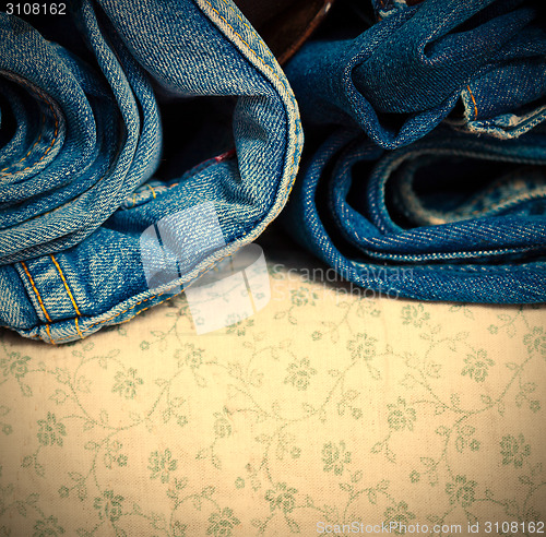 Image of blue jeans