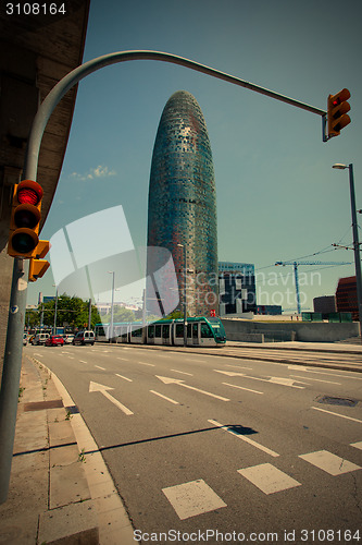 Image of Spain, Catalunya, Barcelona 14.06.2013, the city's landscape