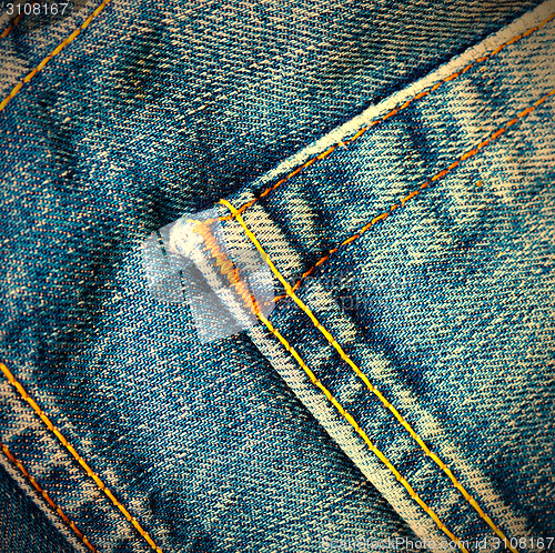 Image of vintage blue jeans