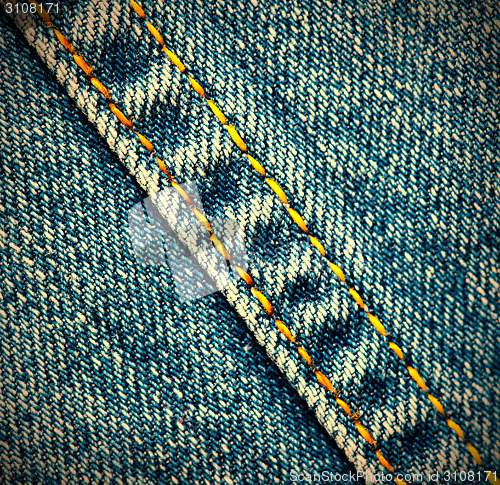 Image of old jeans background