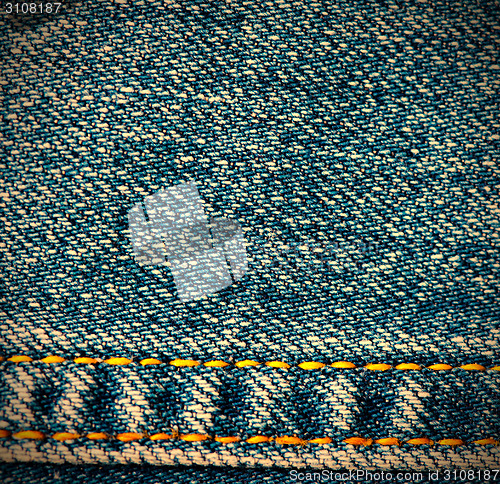 Image of aged jeans background