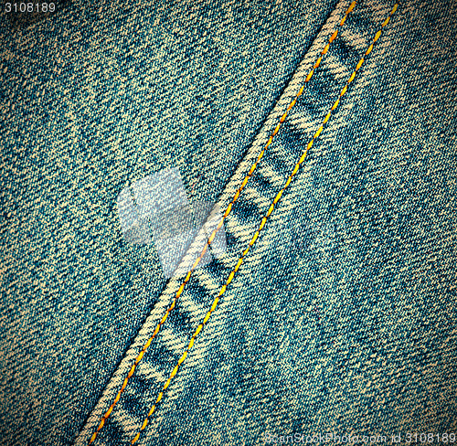 Image of indigo jeans background