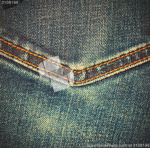 Image of jeans background