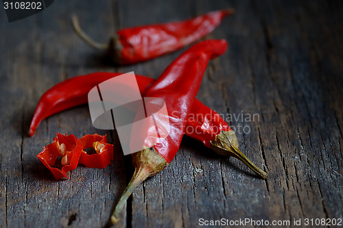 Image of red Chili peppers