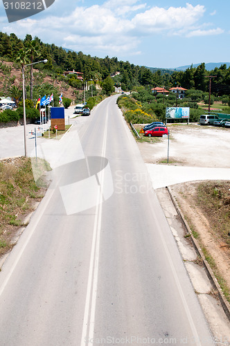 Image of mountain road