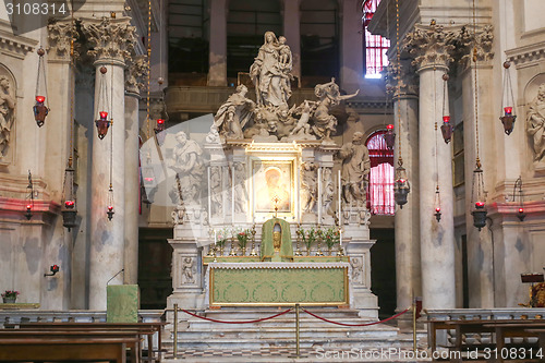 Image of Altar of Santa Maria della Salute in Venice