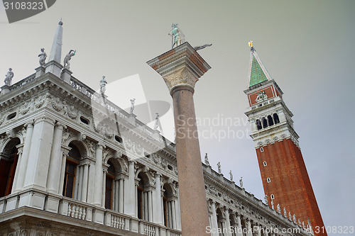 Image of Column of San Todaro in Venice