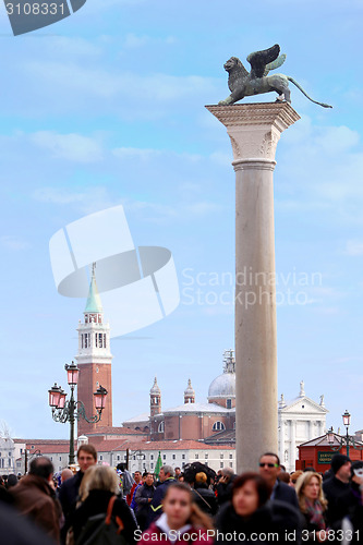 Image of Column of San Marco in Venice