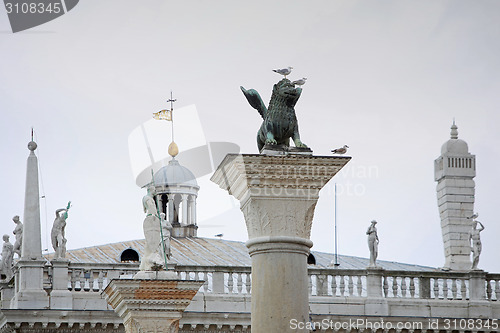 Image of Columns of San Marco and San Todaro in Venice