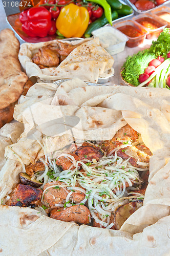 Image of pork kebab