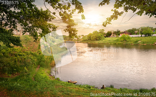 Image of Lake in evening