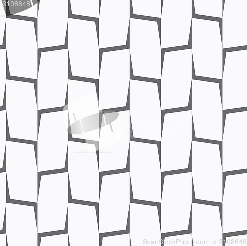 Image of Repeating ornament vertical gray corners