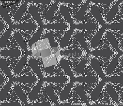 Image of Repeating ornament dotted stars