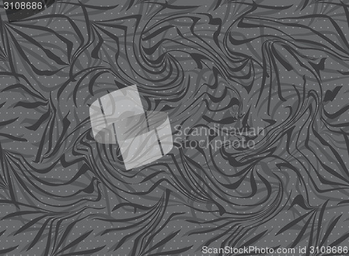 Image of Repeating ornament gray random splashes