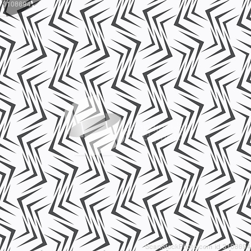 Image of Repeating ornament many gray corners
