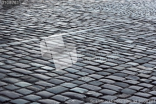 Image of Fragment of cobbled road