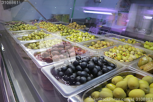 Image of Olives - Supermarket, Spain