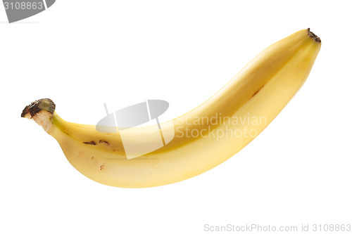 Image of Ripe banana isolated