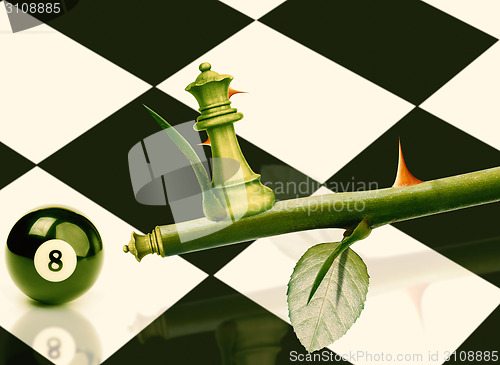 Image of Green Minister Chess 