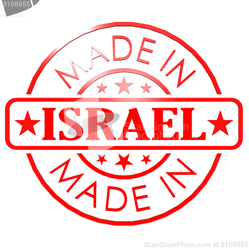 Image of Made in Israel red seal