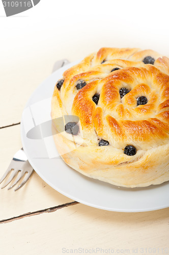 Image of blueberry bread cake dessert 